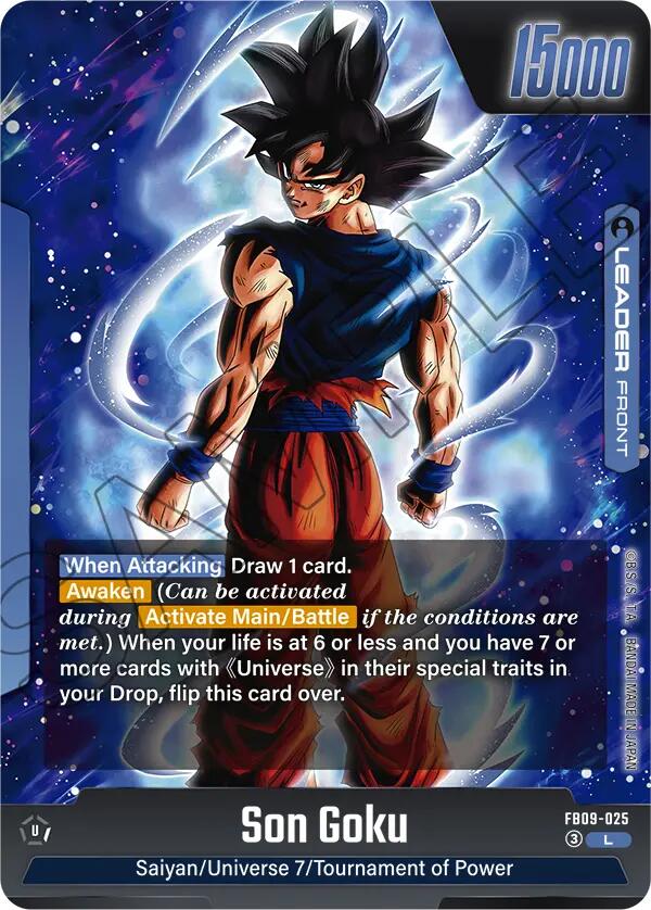Son Goku FB09-025 [ Inglese / Giapponese ]