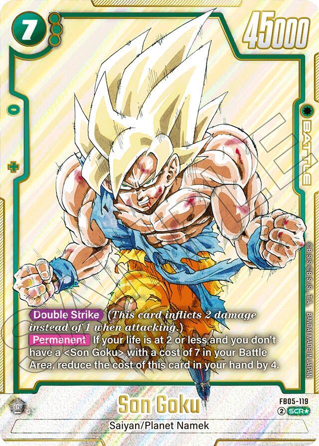 Son Goku FB05-119 [ Inglese / Giapponese ]