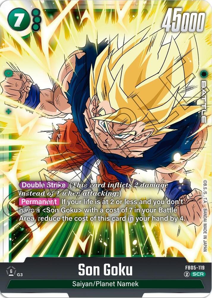 Son Goku FB05-119 [ Inglese / Giapponese ]