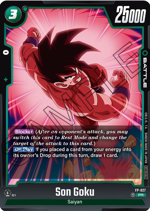 Son Goku FP-027 [ Inglese / Giapponese ]