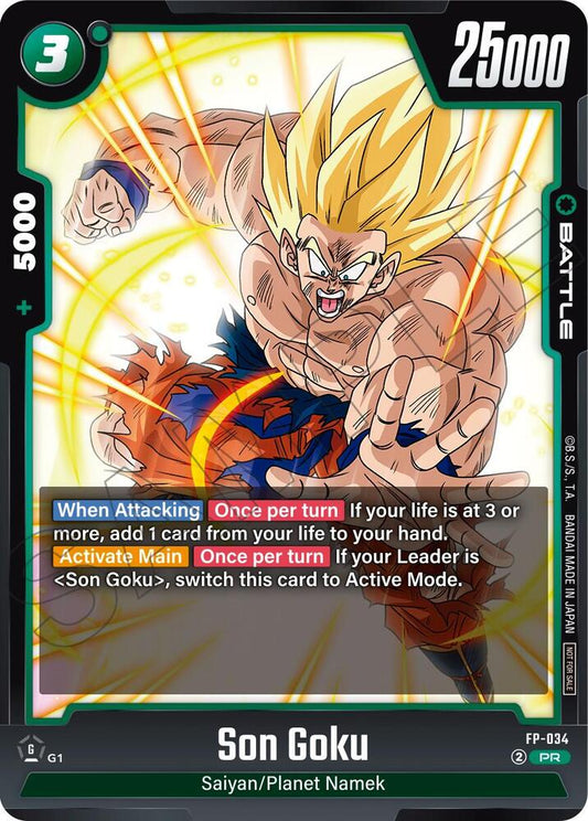 Son Goku FP-034 [ Inglese / Giapponese ]