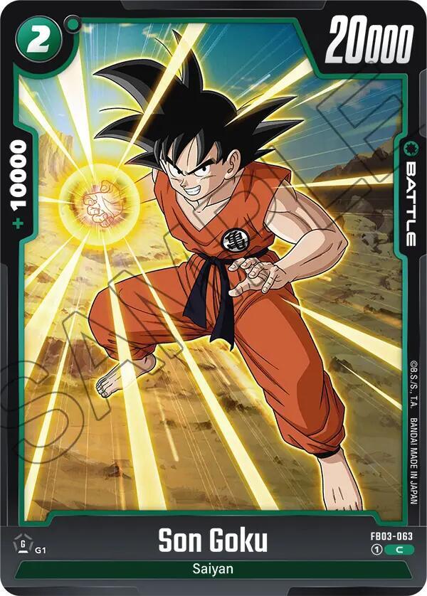 Son Goku FB03-063 [ Inglese / Giapponese ]
