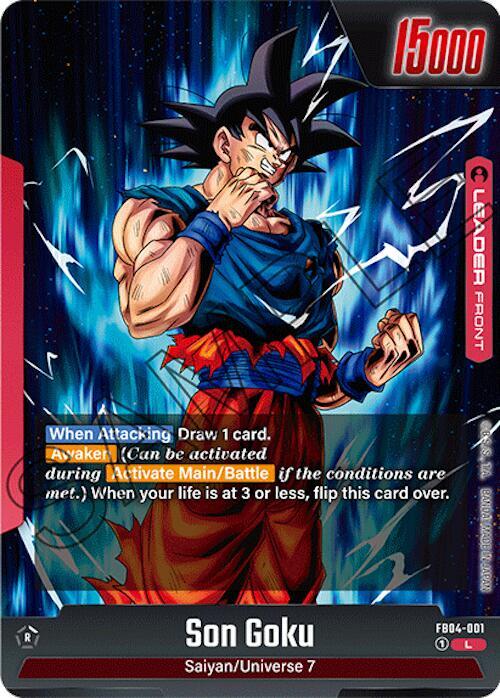 Son Goku FB04-001 [ Inglese / Giapponese ]