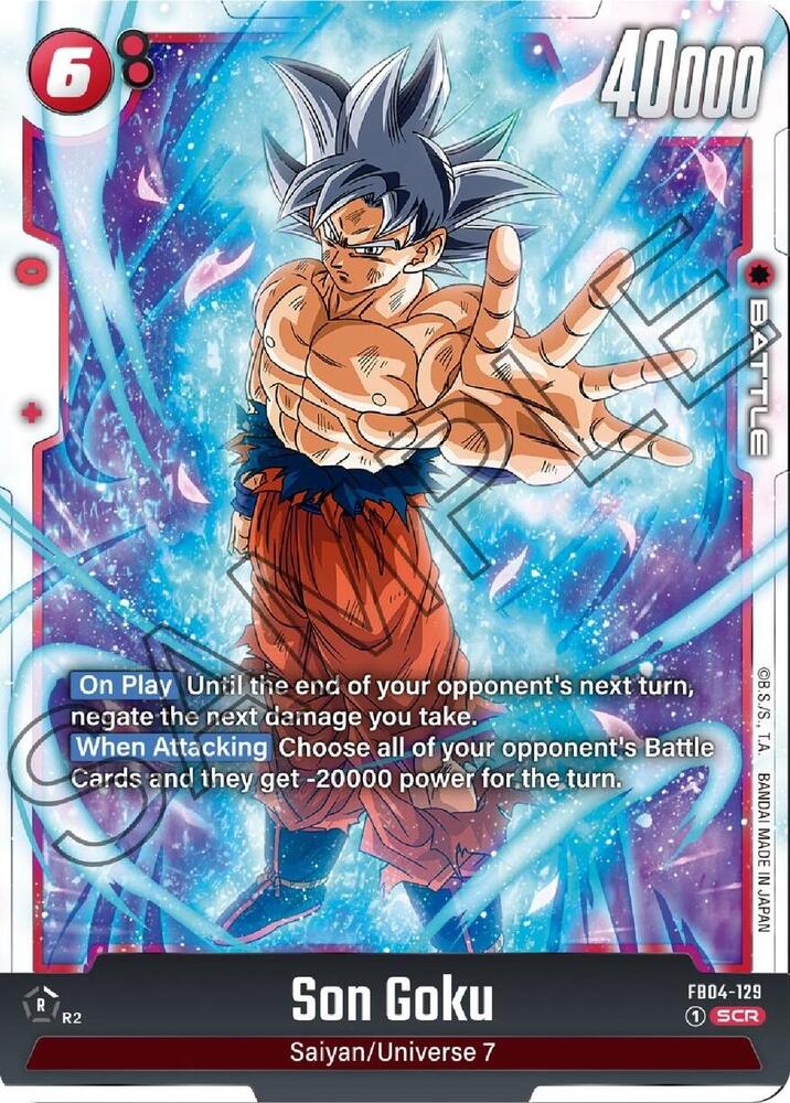 Son Goku FB04-129 [ Inglese / Giapponese ]