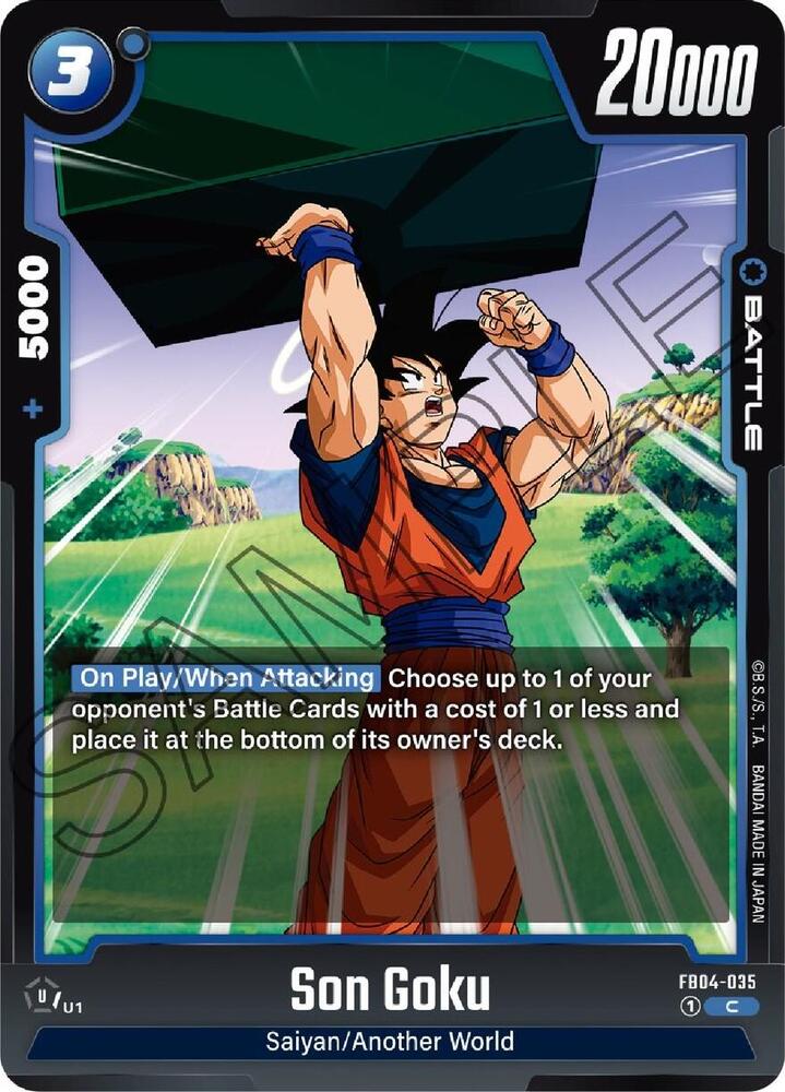 Son Goku FB04-035 [ Inglese / Giapponese ]