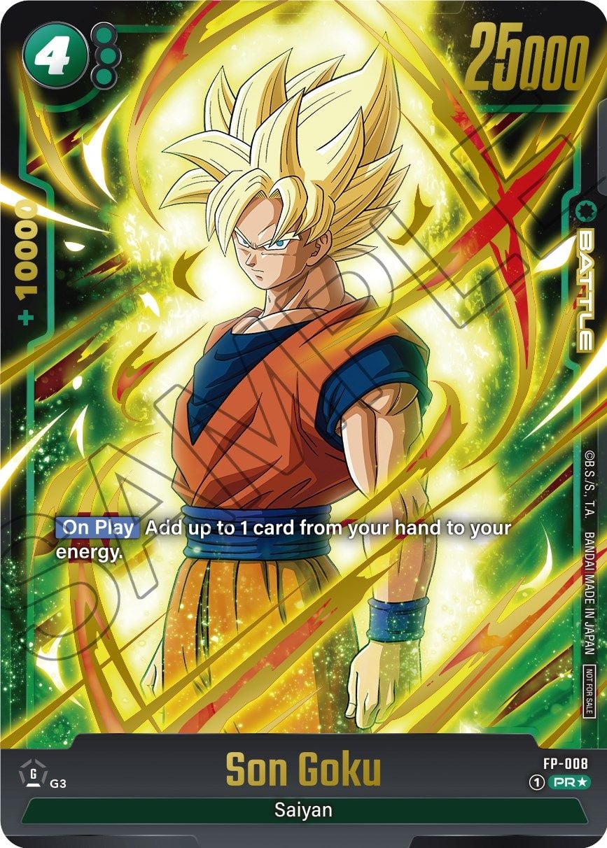 Son Goku FP-008 [ Inglese / Giapponese ]