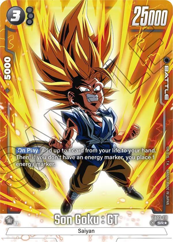 Son Goku : GT FB03-111 [ Inglese / Giapponese ]