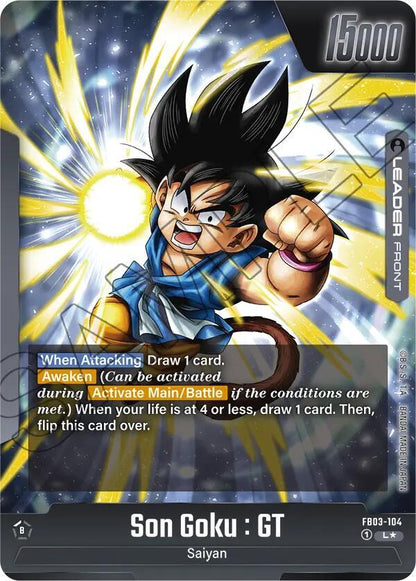 Son Goku : GT FB03-104 [ Inglese / Giapponese ]