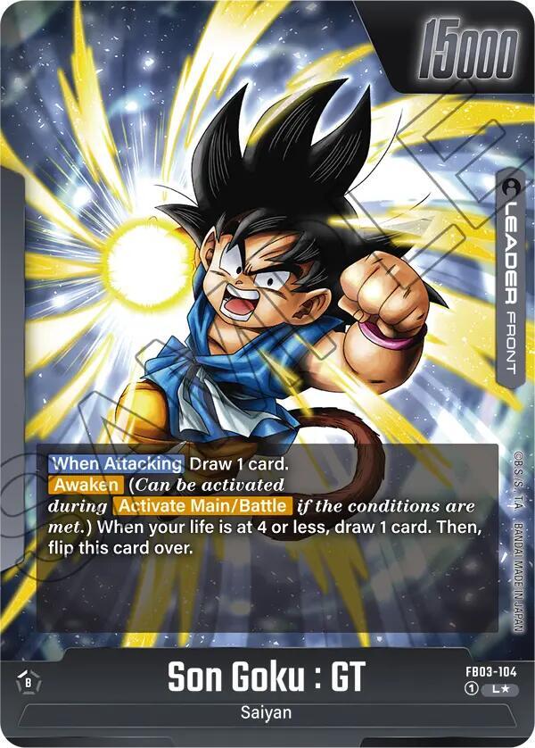 Son Goku : GT FB03-104 [ Inglese / Giapponese ]