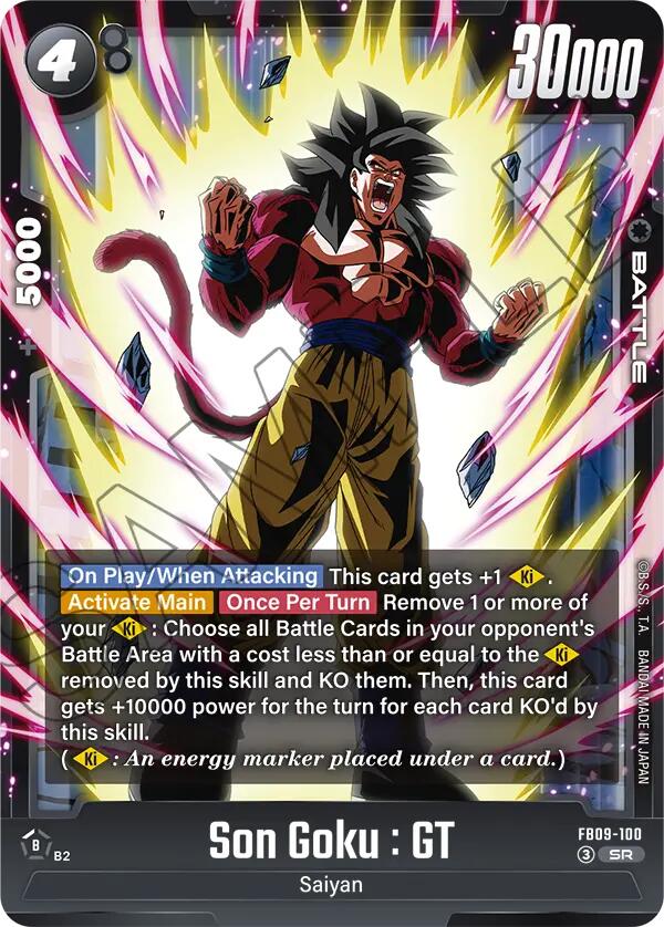 Son Goku : GT FB09-100 [ Inglese / Giapponese ]