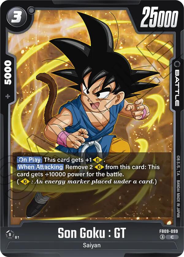 Son Goku : GT FB09-099 [ Inglese / Giapponese ]