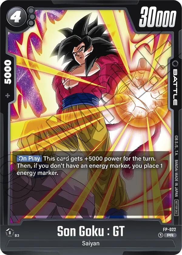 Son Goku : GT FP-022 [ Inglese / Giapponese ]