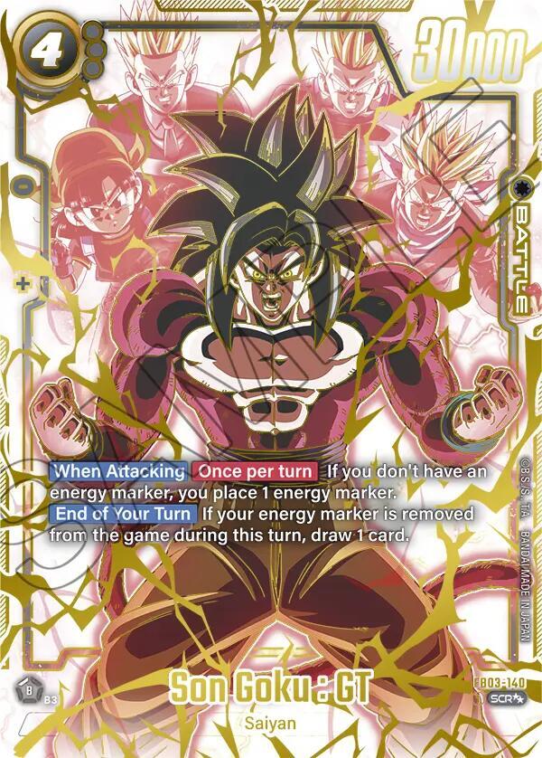Son Goku : GT FB03-140 [ Inglese / Giapponese ]