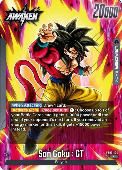 Son Goku : GT FB03-104 [ Inglese / Giapponese ]