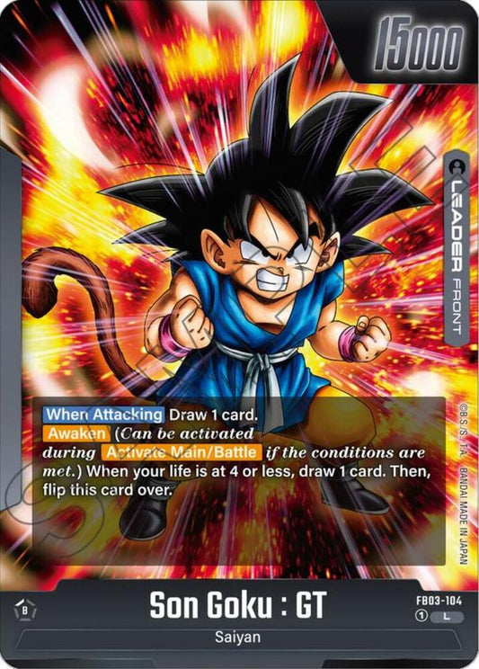 Son Goku : GT FB03-104 [ Inglese / Giapponese ]