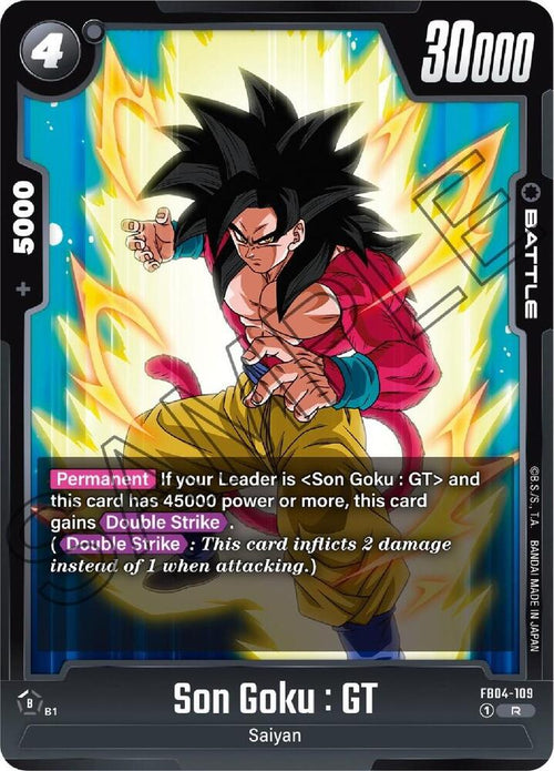 Son Goku : GT FB04-109 [ Inglese / Giapponese ]