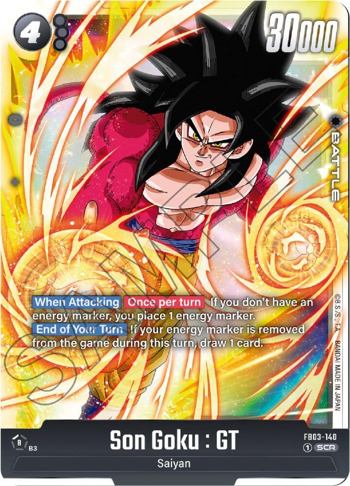 Son Goku : GT FB03-140 [ Inglese / Giapponese ]