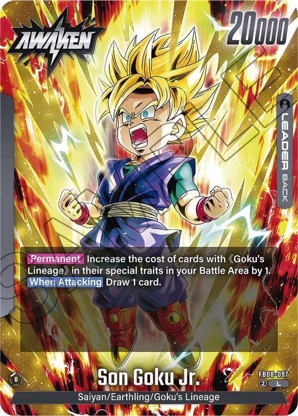 Son Goku Jr FB08-097 [ Inglese / Giapponese ]