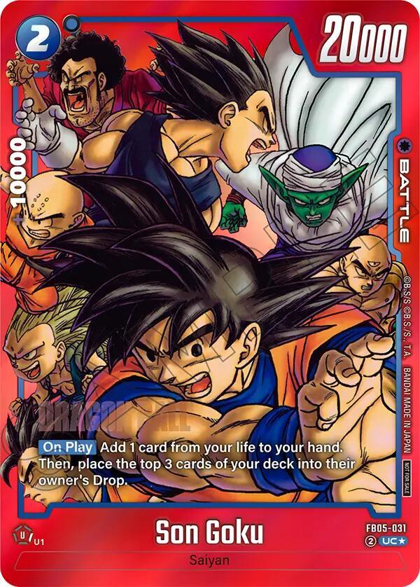 Son Goku FB05-031 [ Inglese / Giapponese ]