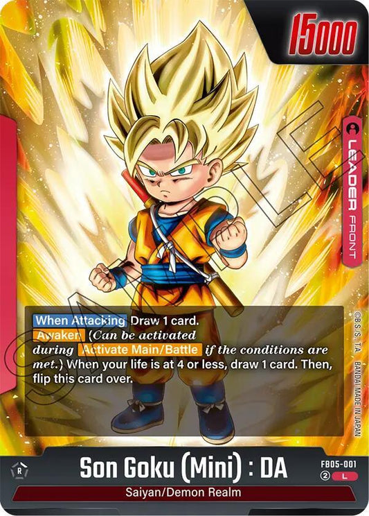 Son Goku : DA FB05-001 [ Inglese / Giapponese ]