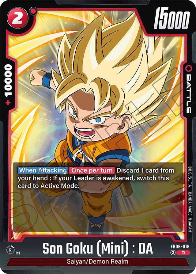 Son Goku : DA FB06-018 [ Inglese / Giapponese ]