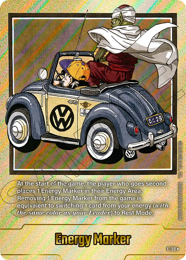 "Gohan & Piccolo" Energy Marker E-59 [ Inglese / Giapponese ]