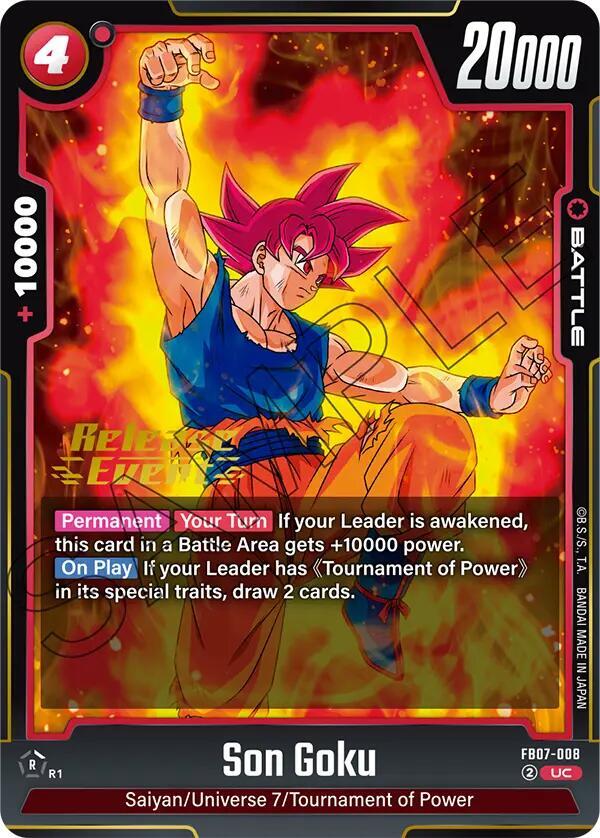 Son Goku FB07-008 [ Inglese / Giapponese ]