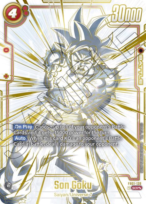Son Goku FB01-139 [ Inglese / Giapponese ]