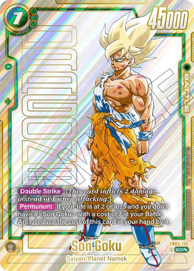 Son Goku FB05-119 [ Inglese / Giapponese ]