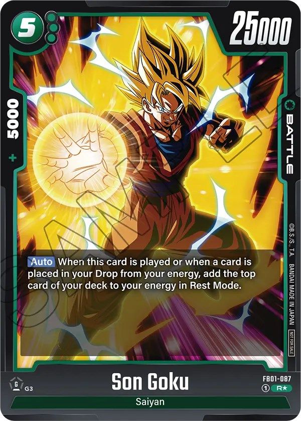 Son Goku FB01-087 [ Inglese / Giapponese ]
