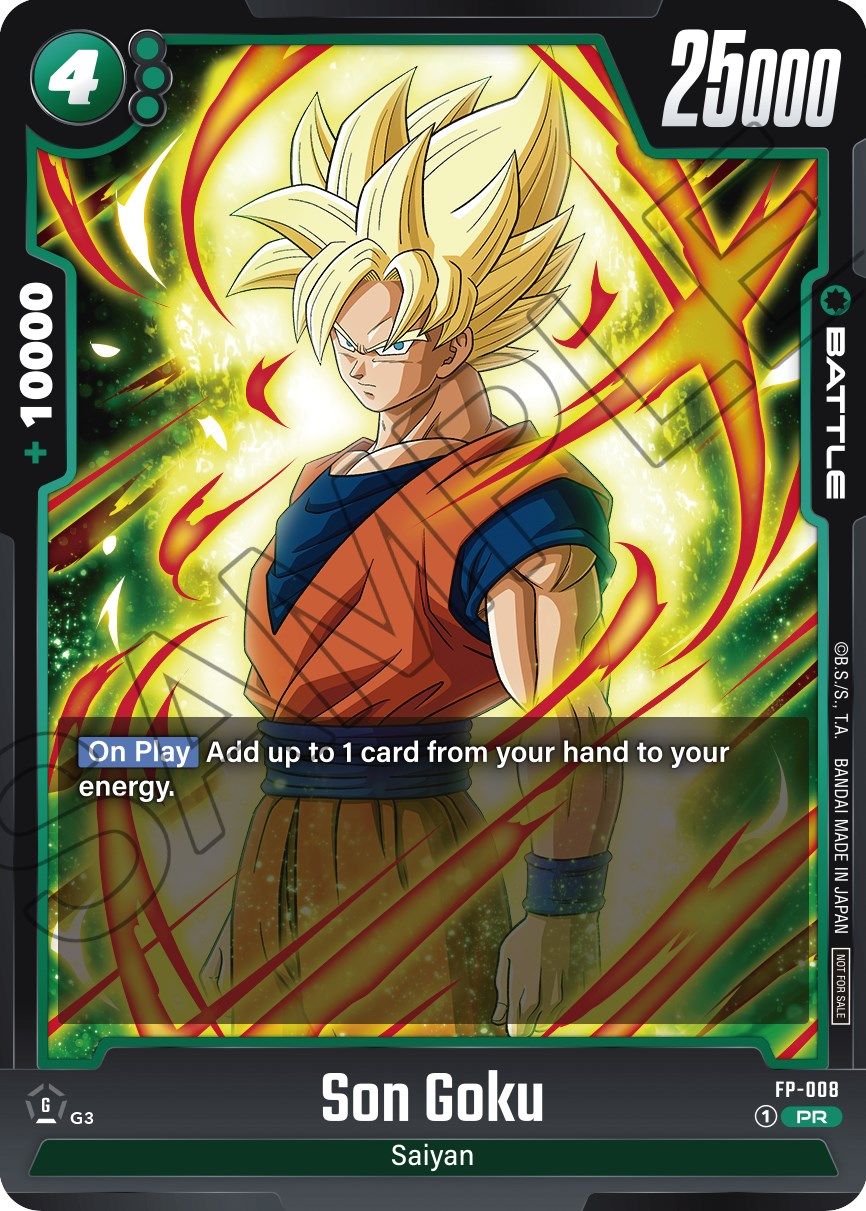 Son Goku FP-008 [ Inglese / Giapponese ]