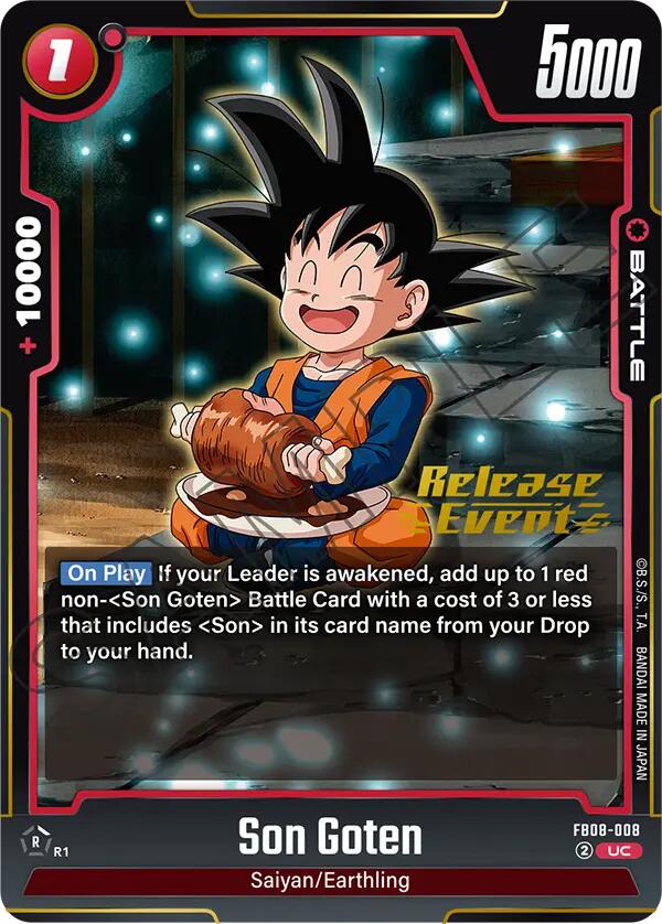 Son Goten FB08-008 [ Inglese / Giapponese ]