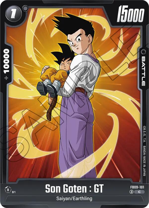 Son Goten : GT FB09-101 [ Inglese / Giapponese ]