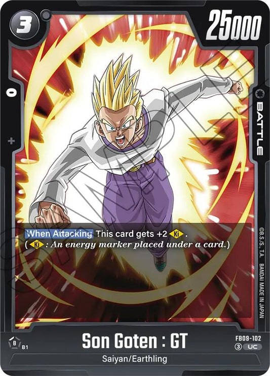 Son Goten : GT FB09-102 [ Inglese / Giapponese ]