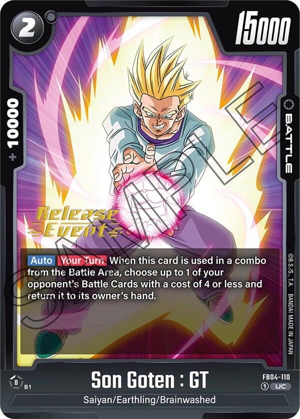 Son Goten : GT FB04-110 [ Inglese / Giapponese ]