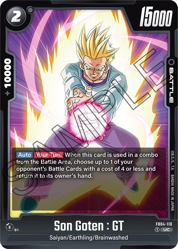 Son Goten : GT FB04-110 [ Inglese / Giapponese ]