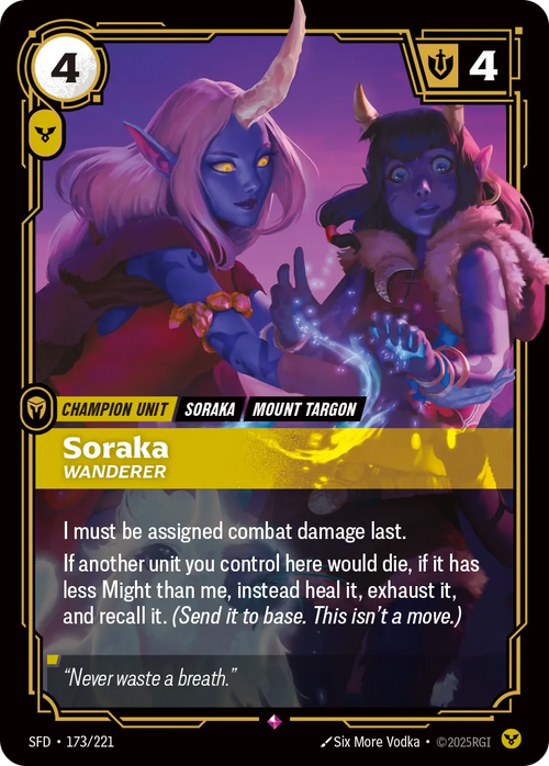 Soraka - Wanderer [ Inglese / Cinese Semplificato ]