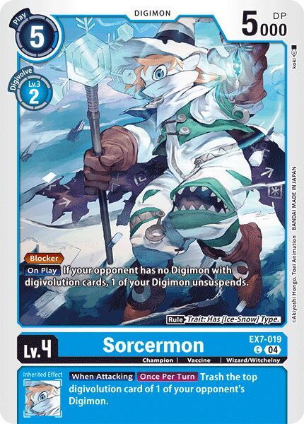 Sorcermon EX7-019 [ Inglese / Giapponese ]