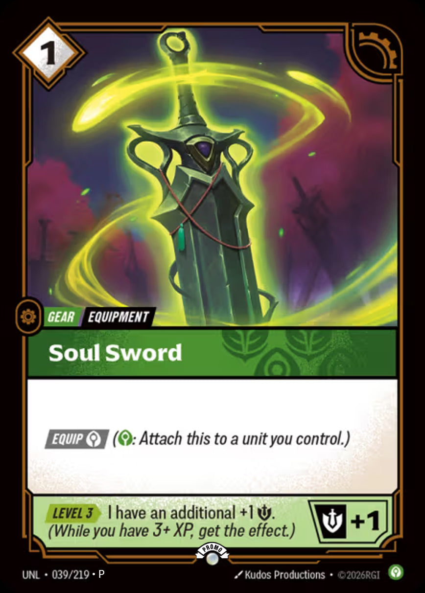 Soul Sword (Promo) [ Inglese / Cinese Semplificato ]