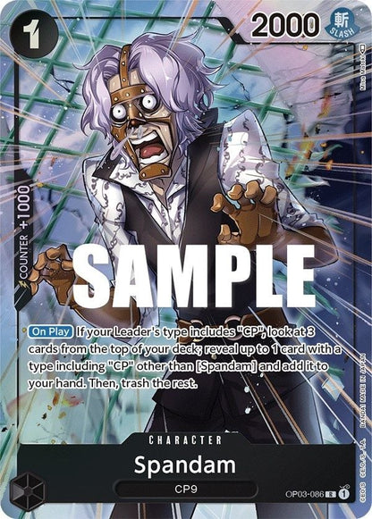 Spandam OP03-086 [ Inglese / Giapponese / Francese / Cinese Semplificato ]