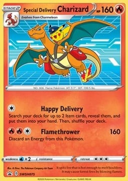 Charizard - SPSC Promo 75 [ Italiano / Inglese ]