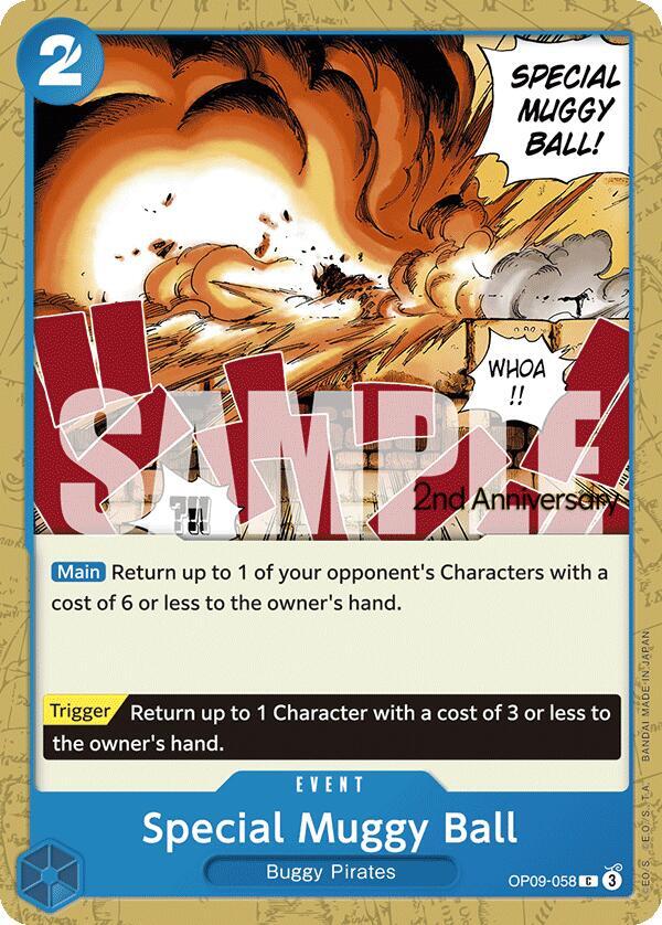 Special Muggy Ball OP09-058 [ Inglese / Giapponese / Francese / Cinese Semplificato ]