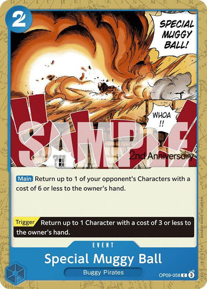 Special Muggy Ball OP09-058 [ Inglese / Giapponese / Francese / Cinese Semplificato ]