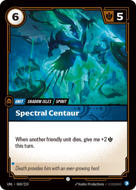 Spectral Centaur [ Inglese / Giapponese / Cinese Semplificato ]