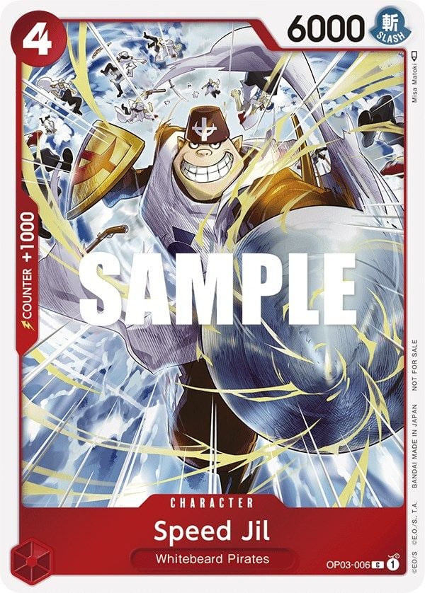 Speed Jil OP03-006 [ Inglese / Giapponese / Francese / Cinese Semplificato ]