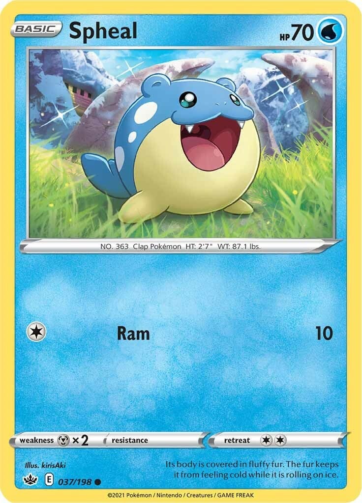 Spheal - Regno Glaciale 037/198 [ Italiano / Inglese ]