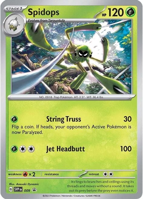 Spidops - SVP Black Star Promos SVP 009 [ Italiano ]