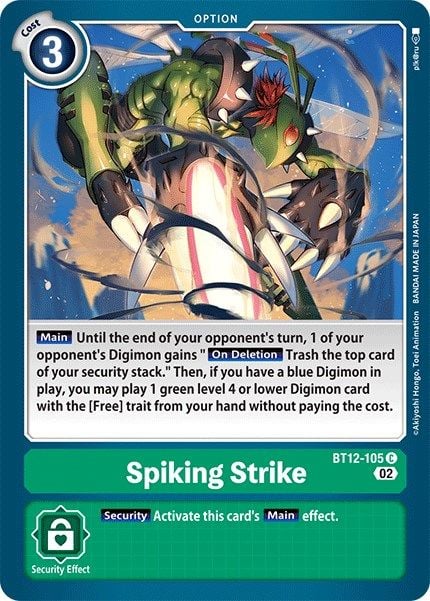 Spiking Strike BT12-105 [ Inglese / Giapponese ]