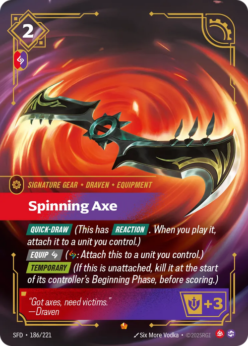 Spinning Axe (EPIC) [ Inglese / Cinese Semplificato ]