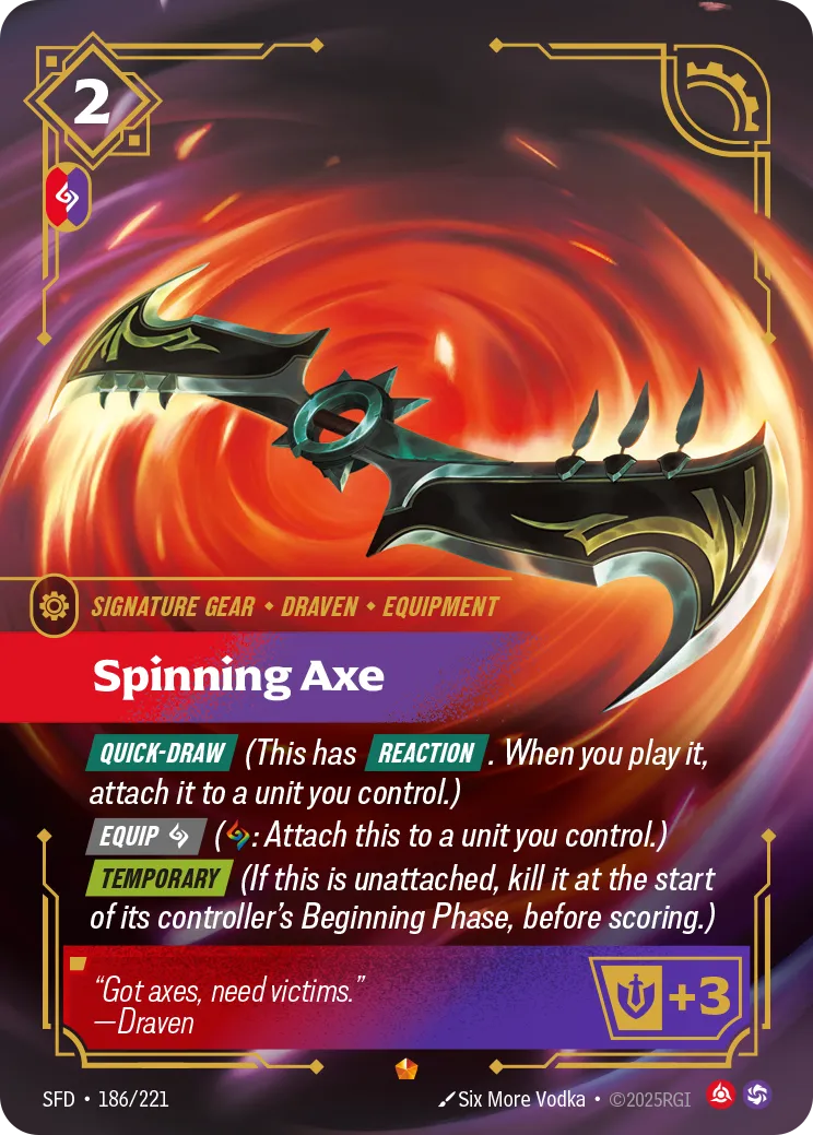 Spinning Axe (EPIC) [ Inglese / Cinese Semplificato ]